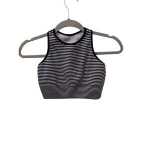 Spiritual Gangster crop top/sports bra stripped top size xs/s